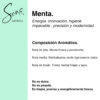 Menta 120 ml.