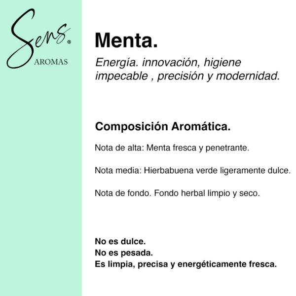 Menta 120 ml.